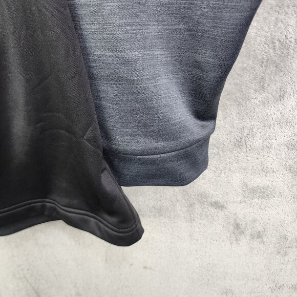 Mens Black & Gray Callaway Jacket Full-Zip Mock Neck Long Sleeve XXL - Picture 5 of 15